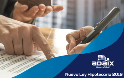 Así es la nueva Ley Hipotecaria de 2019