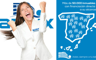 Adaix incorpora a su cartera más de 50.000 inmueble con financiación directa