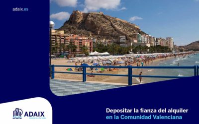 Depósito de la fianza en la Comunidad Valenciana