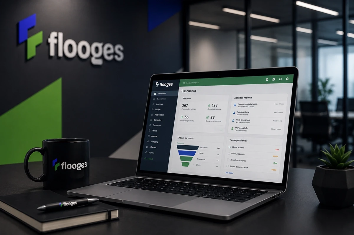 Flooges CRM software inmobiliario internacional